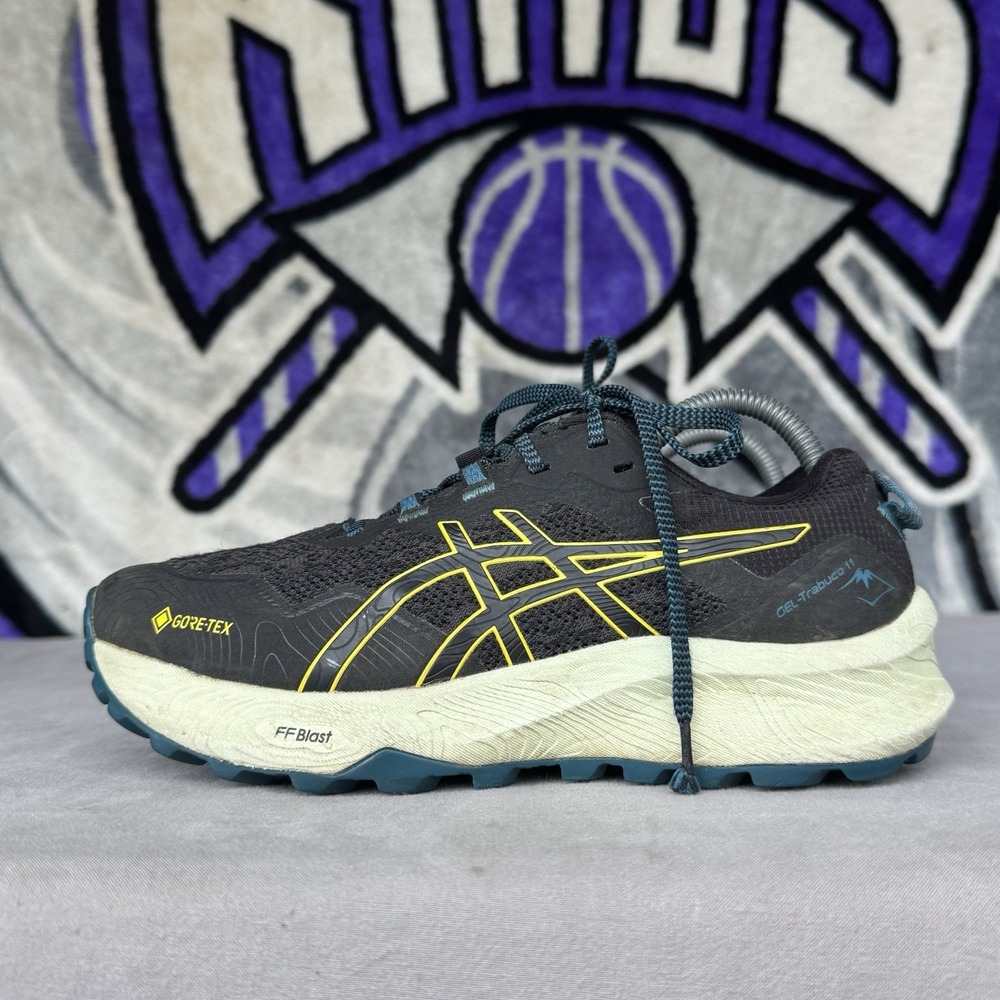 Size 6.5 - ASICS‎ Gel-Trabuco 11 Gore-Tex Trail Shoes Mens Black Waterproof